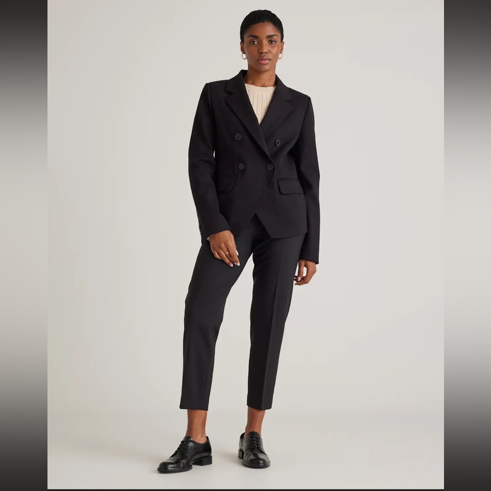 Black Quince Wool Trousers size 4